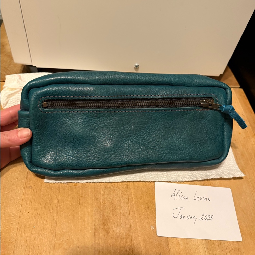BNNU Go Forth Goods Cobalt Bison Fanny with strap